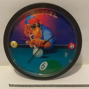Camel Joe “ Joe’s pool hall clock